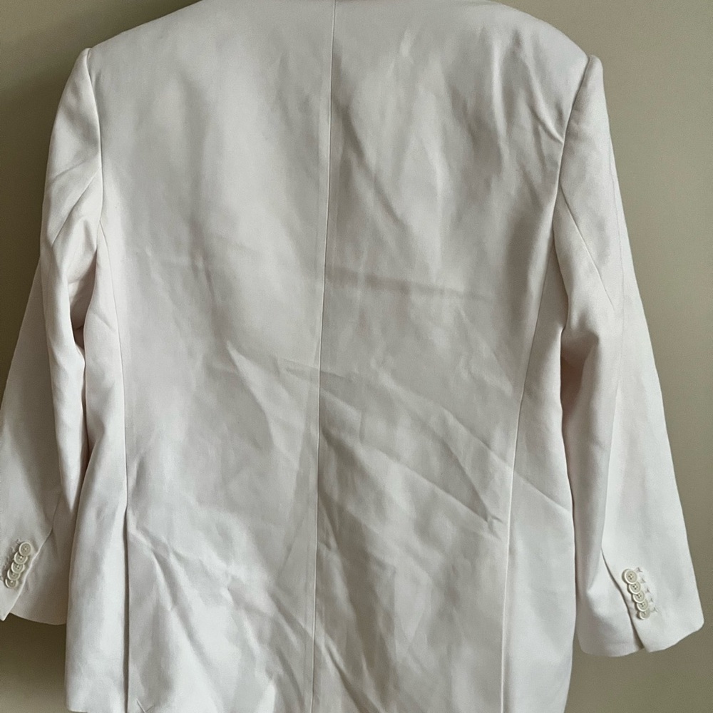 KBB by KAHLANA x Target Women's The David Blazer Jacket Cream NWT - Picture 7 of 14